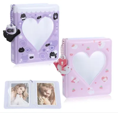 3 Mini-Fotoalben, 36 Fächer, für Instax Mini & Polaroid