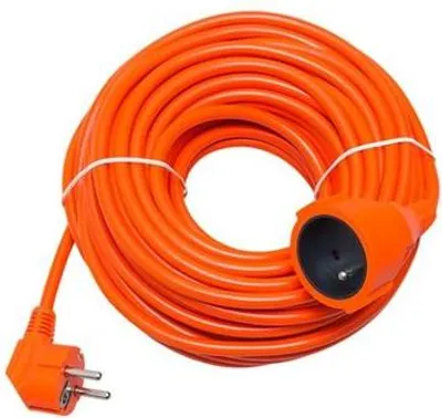 Obrázek produktu pro Prodlužovací kabel 20m, oranžový  3x1,5mm PR-160