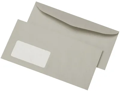 Obrázok produktu pre mayer-network 30005396 Recyklované obálky - C6/5, s okienkom, gumované, 75 g/m2, 1 000 kusov
