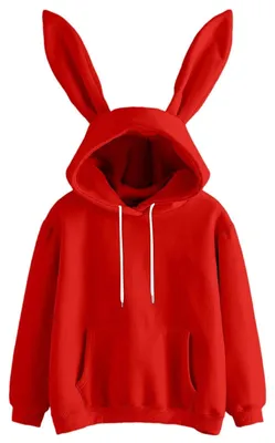 Immagine prodotto di Elzusha - Felpa alla moda da donna, con cappuccio e maniche lunghe