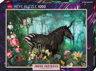 Image de Puzzle HEYE Fauna Fantasies : Equpidae 1000 pièces