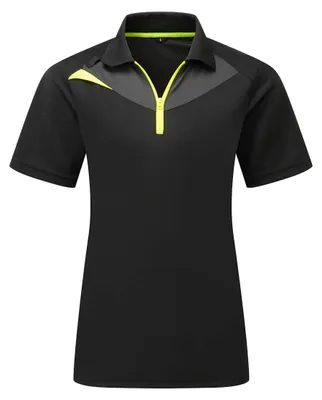 Immagine prodotto di Maglia polo modello DX409, colore nero, taglia XS