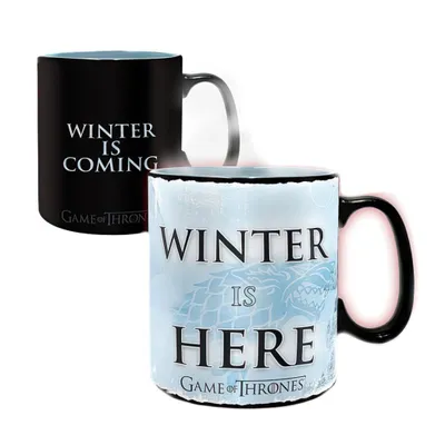 Produktbild von ABYSTYLE - Game of Thrones - Farbwechsel Becher- 460 ml - Der Winter ist da