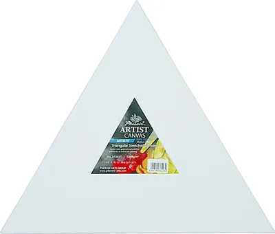 Zdjęcie produktu dla Podobrazie malarskie trójkątne / trójkąt bok 30 cm