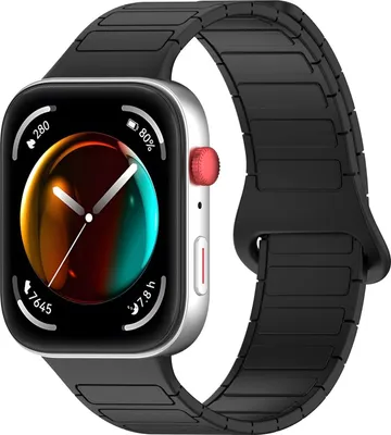 Produktbild von Smartwatch Armband Silikon Magnetisch für Huawei Watch Fit 5 4 / Fit 5 4 Pro / 3