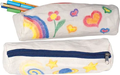 Obrázok produktu pre Goki 15041, Mäkké puzdro na perá, Biela, Obrázok, Zips, 230 mm, 30 g