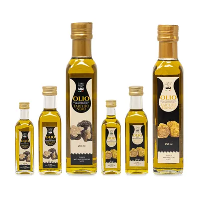Produktbild von TubeORIGINAL Geschenkset „Trüffelöle – 6 Flaschen“ – 6 Stück italienische Feinkost