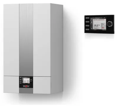 Produktbild von Wolf Gas-Brennwerttherme CGB-2-24 ComfortLine 24 kW Regelung BM-2 Zubehör