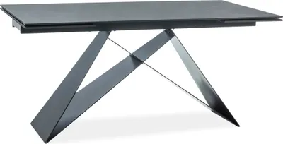 Immagine prodotto di Tavolo da pranzo pieghevole VIDOR 1 - 160x90, nero
