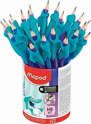 Zdjęcie produktu dla Maped 853502 Ołówek Maped z gumką i akcesoriami do pisania, pudełko 22 szt