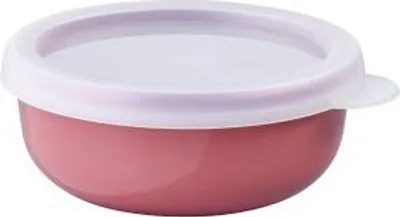 Produktbild von Mepal – Aufbewahrungsbox Kuchen Lumina – Frischhaltedosen mit Deckel für Kühlschrank. Gefrierschrank. Dampfgarer & Mikrowelle – Mikrowellenschüsseln mit Deckel – 250 ml – Vivid mauve