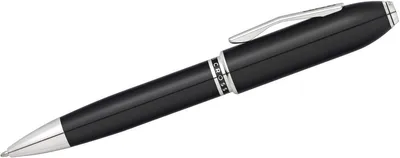 Produktbild von Cross Kugelschreiber Peerless 125 Schwarz-Lack glasige Lackoberfläche