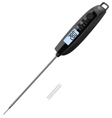 Digitales Fleischthermometer – Instant Read, -50 bis 300 °C, schwarz