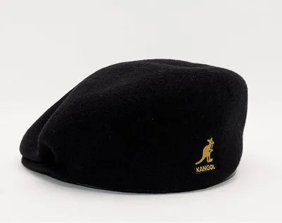 Produktbild von Schiebermütze Kangol 504 Kangol Cap Black/Gold