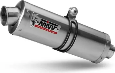 Image de MIVV Slip-on d'échappement ovale approuvé en acier inoxydable pour YAMAHA Tenere 700 2025
