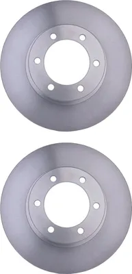 Produktbild von 2 Bremsscheiben innenbelüftet Ø 108 mm 28 mm HELLA für TOYOTA LAND
