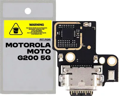 Imagen del producto de Conector de carga. Conector USB-C para Motorola G200 5G