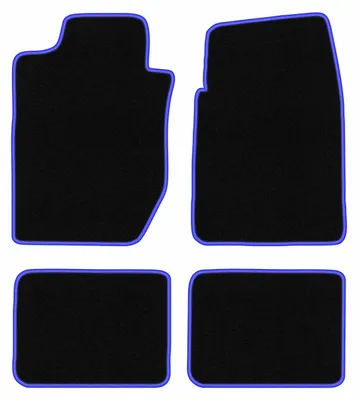Obrázok produktu pre Velúrové autokoberce pre: Dodge Durango I 1997-2003 SUV čierno-modré