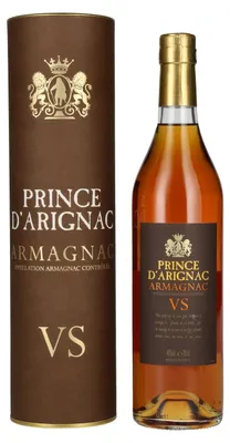 Image de Prince D'Arignac Armagnac VS 40% Vol. 0,7l en boîte cadeau