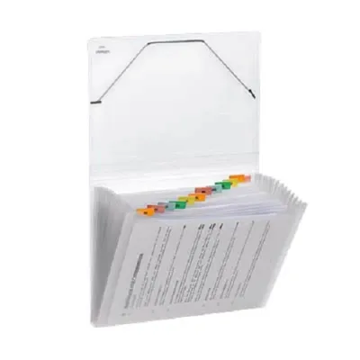 Produktbild von FolderSys Fächermappe transparent