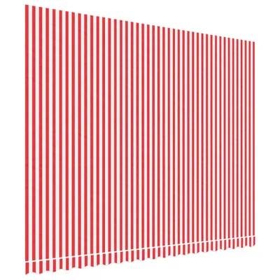 Produktbild von Markisenbespannung Rot und Weiß Gestreift 4,5x3,5 m