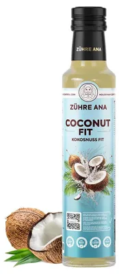 Produktbild von Zühre Ana Coconut Fit Drink – Kokoswasser Getränk mit Tropischem Geschmack | Erfrischender Coconut Drink für den täglichen Genuss