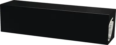 Produktbild von MEFA Zeitungsrolle Stahl pulverbeschichtet BxHxT 430/110/110 mm Letter 11 Tiefschwarz RAL 9005 semimatt