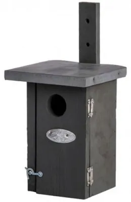 Image de Esschert Design Nichoir Troglodyte mignon blanc ; NK38W