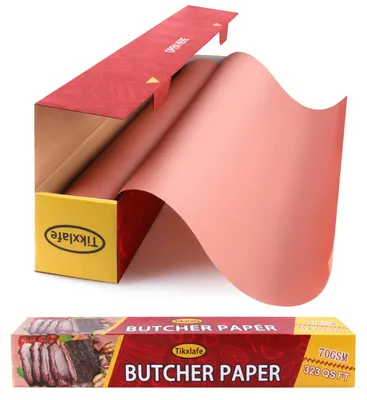 Zdjęcie produktu dla Ręcznik papierowy Rolle Metzgerpapier, 60 cm x 50 m, idealny do grillowania i wędzenia