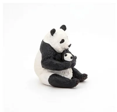 Immagine prodotto di Papo Panda seduto sua piccola statuetta