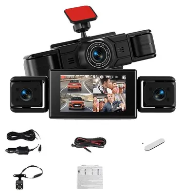 Obrázok produktu pre Autokamera, rozlíšenie 1080P, nočné videnie, s 64G pamäťou