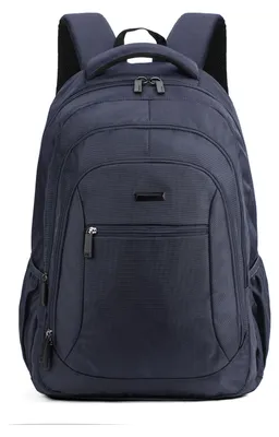 Produktbild von Aoking Uni Rucksack, schwarz, aus Polyester, mit Reißverschluss, 35x16x50 cm