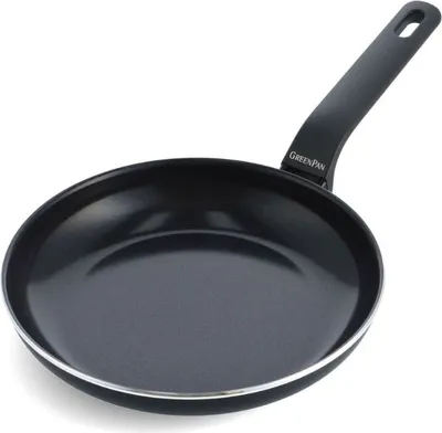 Zdjęcie produktu dla GreenPan Essence, Okrągły, Patelnia uniwersalna, Czarny, Ceramika, Aluminium, Ceramika, Prąd elektryczny, Gaz, Halogen, Indukcja