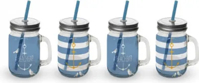 Produktbild von Party Tumbler Glass Set of 4 Beach - 604057