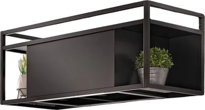 Produktbild von Airforce Wandhaube Q-Bic Dunstabzugshaube 90x40cm modern Abluft/Umluft