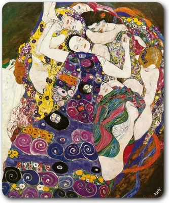 Produktbild von Gustav Klimt Mauspad - Die Jungfrau, 1912 - 1913 (23 x 19 cm)