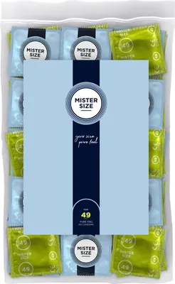 Immagine prodotto di Mister Dimensione 49 mm confezione da 100