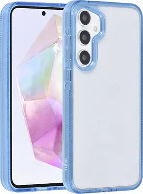 Immagine prodotto di Custodia posteriore TUNIQ per Galaxy A35 - Silicone - Blu