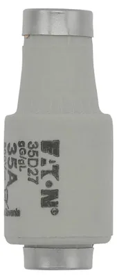 Produktbild von Eaton Diazed-Sicherung DII, 35A, E27, 500V AC, gL/gG, träge, Kennfarbe Schwarz, 1 Stk.