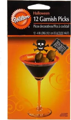 Produktbild von 12 Cocktail Picker Totenkopf