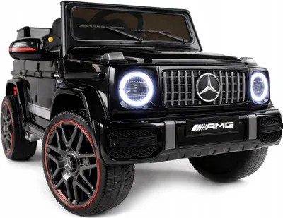 Obrázek produktu pro Mercedes G63 AMG 4x4 180W – dětské elektrické auto na akumulátor, EVA kola, kožené sedadlo, LED osvětlení, dálkové ovládání, 12V 9Ah