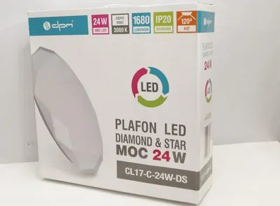 Produktbild von Plafon LED DPM CL17‑C‑24W‑DS 24W,1680L,IP20,4000k