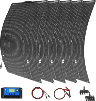 Produktbild von Solarpanel, flexibel und wasserdicht, hohe Effizienz, Solar-Kit 500W