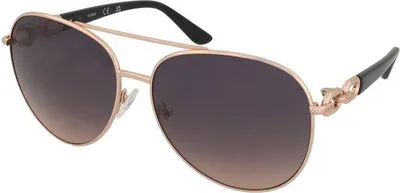 Produktbild von Guess Gu00158 Damen-sonnenbrille Golden  Mann Golden One Size