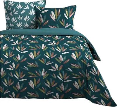 Image de Parure de Drap + 2 taies d'oreiller Collection Douceur d'automne