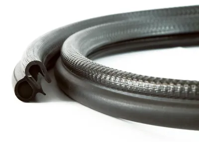 Dichtungsprofil KSD2056, 10 m, schwarz, Klemmbereich 1,5-3,5 mm