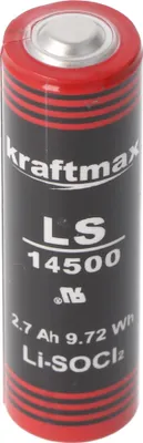 Produktbild von LS14505, ER14505 Lithium Batterie AA Mignon 3,6 Volt 2400mAh