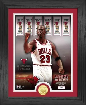 Produktbild von MJ 6 Time NBA Champ Bronze Coin Court Photo Mint