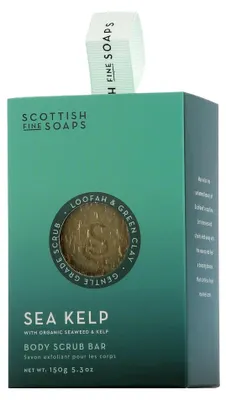Productafbeelding van Scottish Fine Soaps Exfoliërende Zeewierzeep voor het lichaam (150 g)