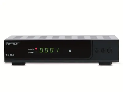 Produktbild von RED OPTICUM DVB-S HDTV-Receiver AX300 plus, schwarz